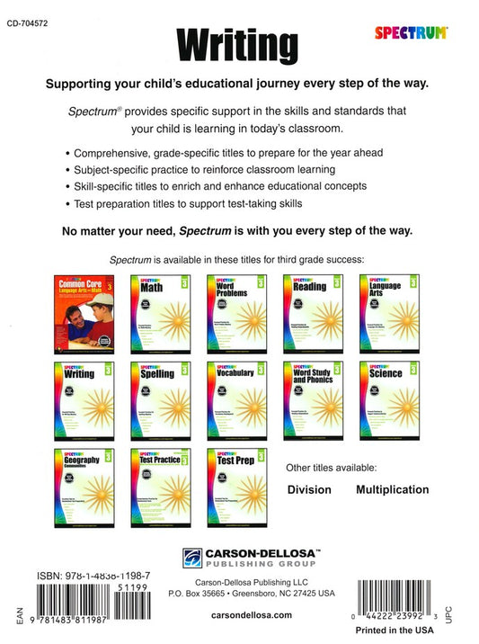 SPECTRUM WRITING 3 (2015)