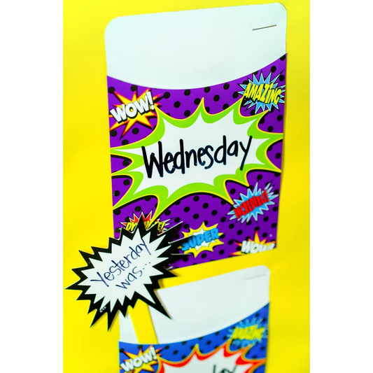 SUPERHERO LIBRARY POCKETS