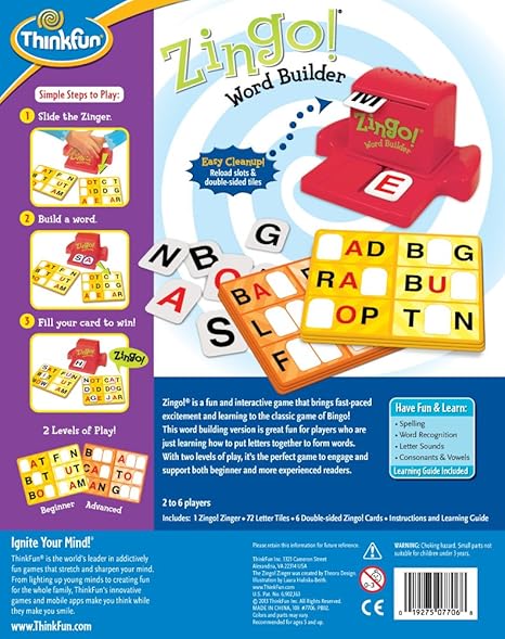 ZINGO WORD BUILDER