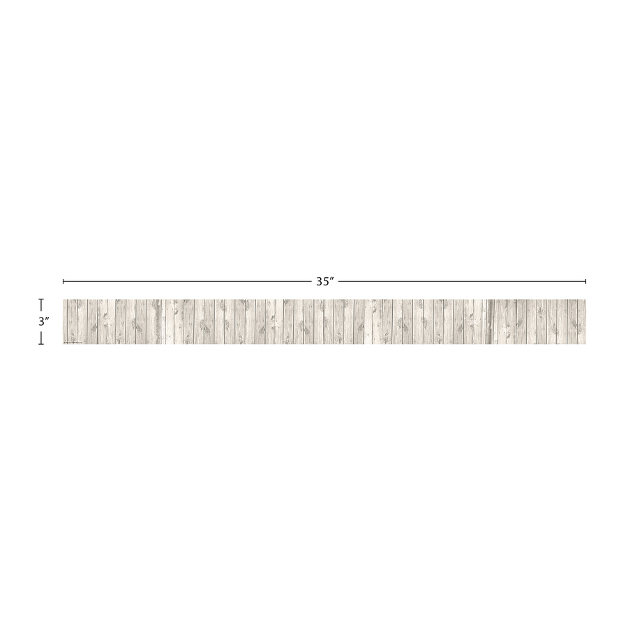 WHITE WOOD BORDER