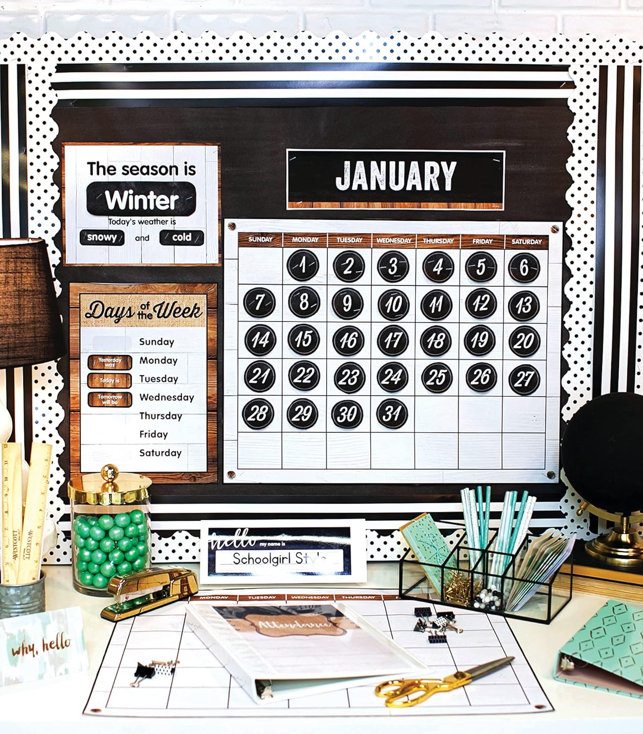 INDUSTRIAL CHIC CALENDAR BBS