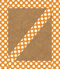 ORANGE WITH POLKA DOT TRIMMER