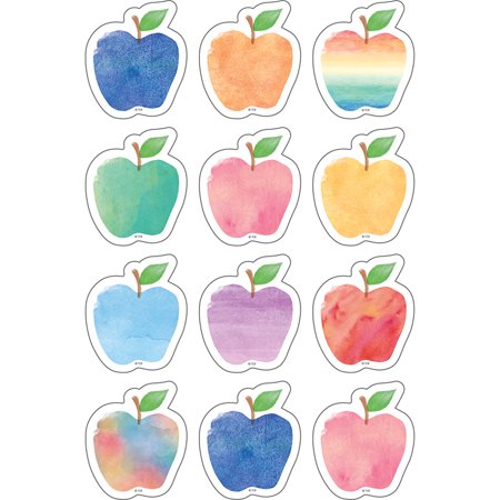 WATERCOLOR APPLES MINI ACCENT