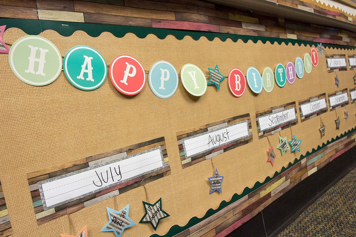 BURLAP BULLETIN BOARD FABRIC