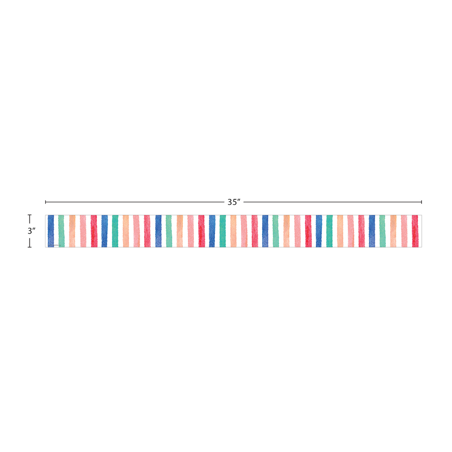 WATERCOLOR STRIPES BORDER
