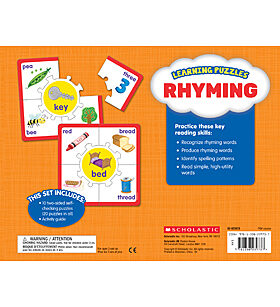 RHYMING LEARNING PUZZLES