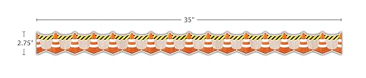 UNDER CONSTRUCTION CONE BORDER