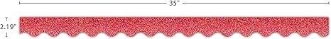 RED SPARKLE BORDER