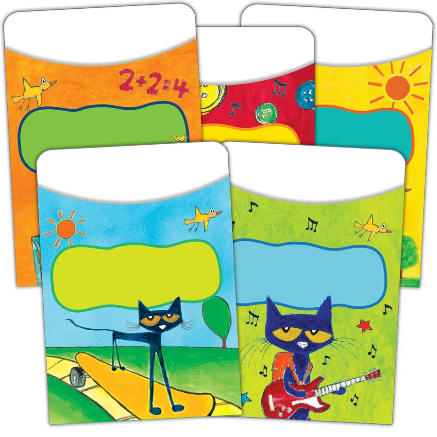 PETE THE CAT LIBRARY POCKETS