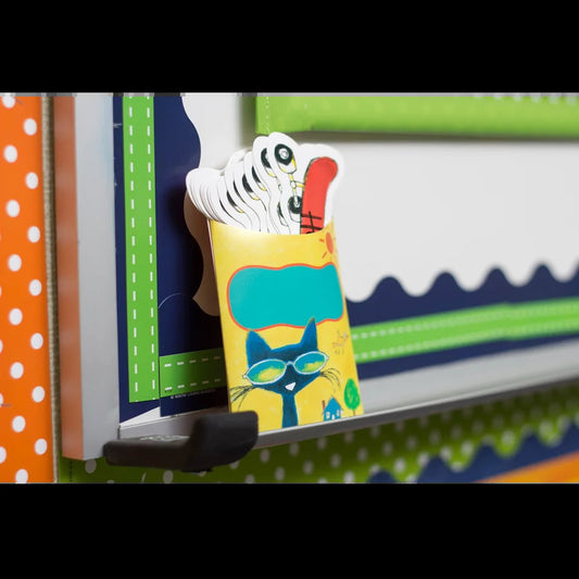 PETE THE CAT LIBRARY POCKETS