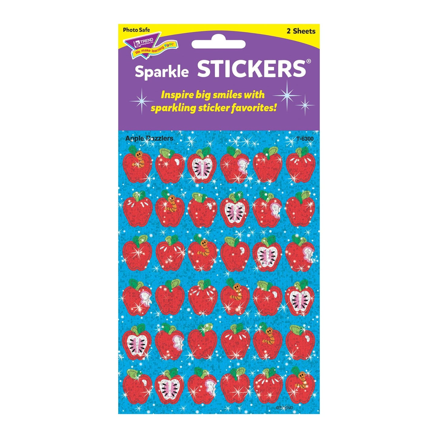 APPLE DAZZLERS/SPARKLE STICKER