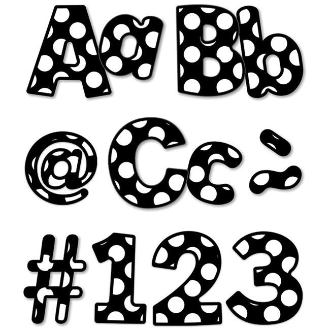 POLKA DOT LETTERS 4"
