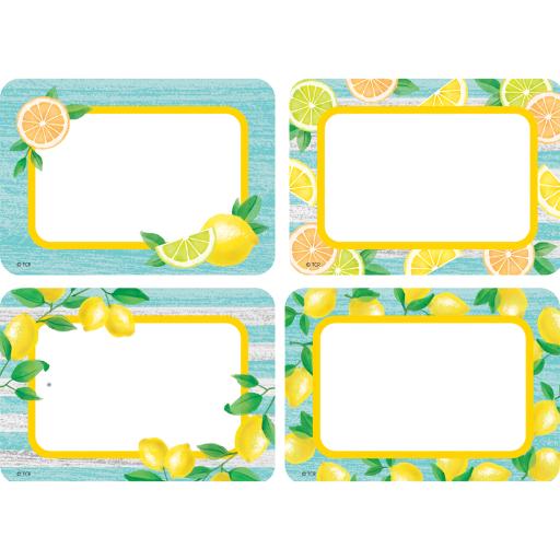 LEMON ZEST NAME TAG