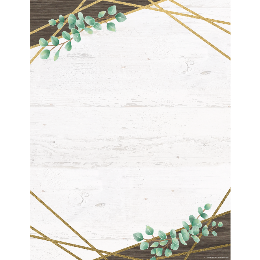 EUCALYPTUS BLANK CHART