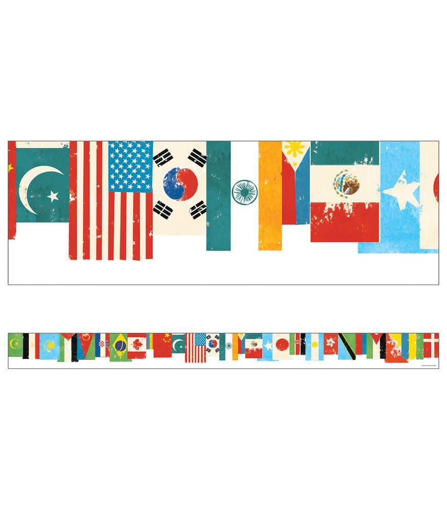 ALL ARE WELCOME FLAG TRIMMER