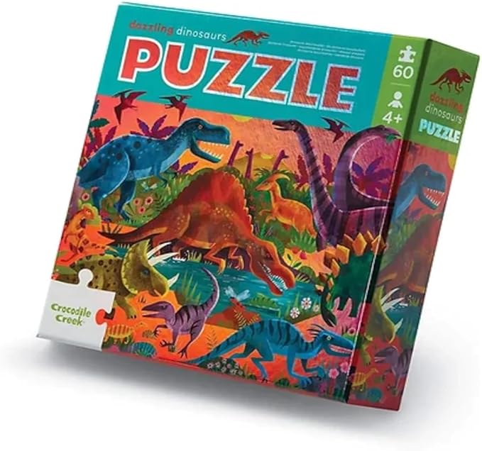 DAZZLING DINOSAURS 60PC