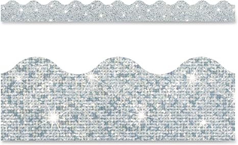 SILVER SPARKLE GLITTER TT/SCAL