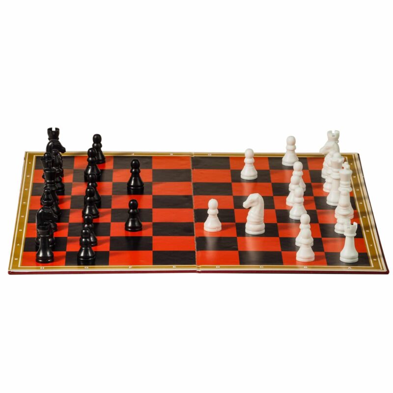 CHESS AND CHECKERS SET