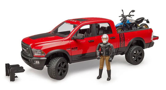POWER WAGON WITH MOTORCYLE