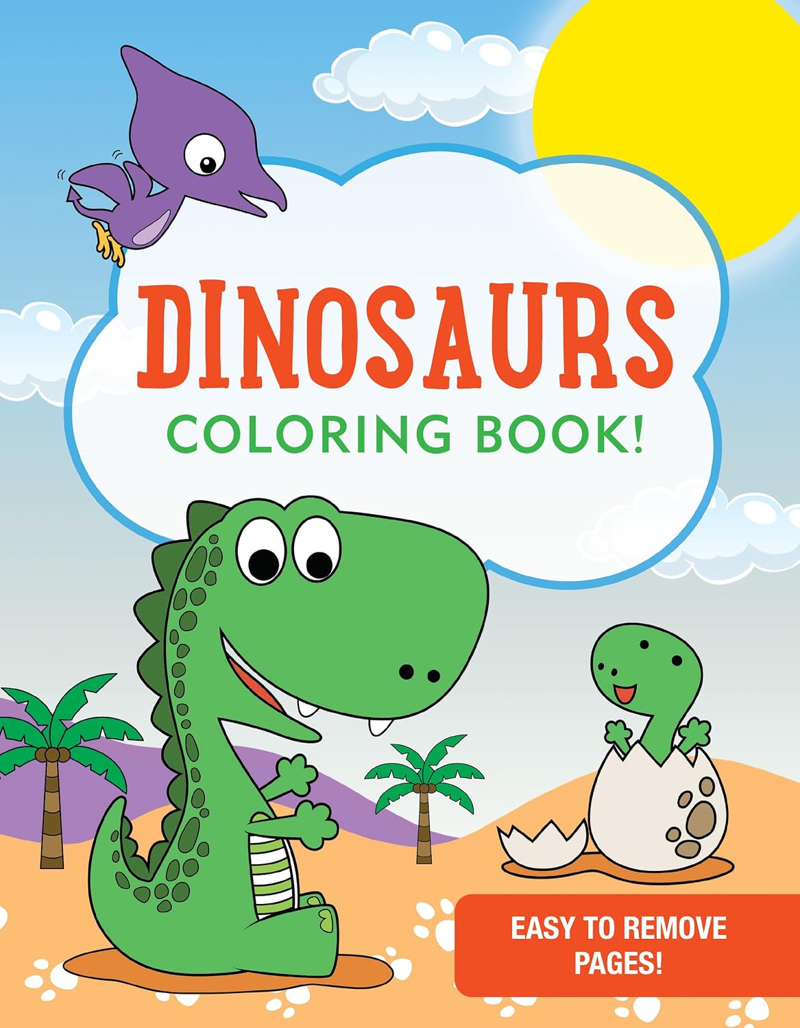 DINOSAUR COLORING BOOK