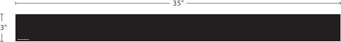 SOLID BLACK STRAIGHT TRIMMER