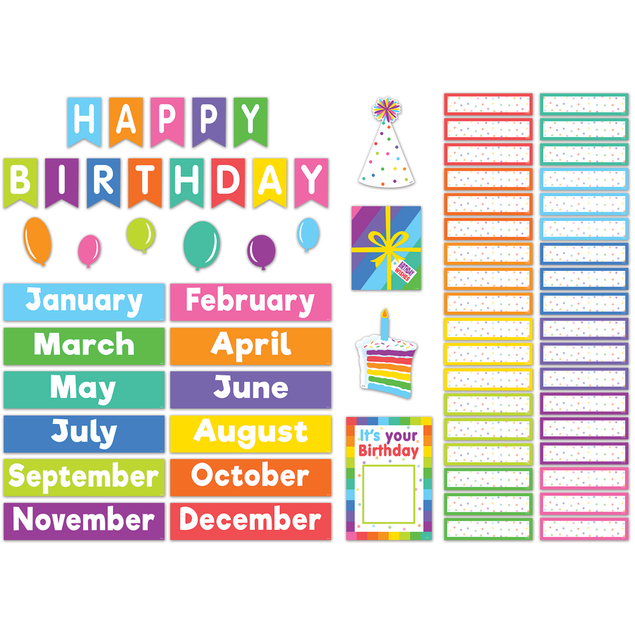 COLORFUL HAPPY BIRTHDAY MINI