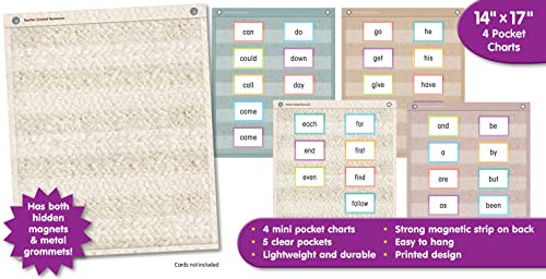 WOVEN MAGNETIC POCKET CHART
