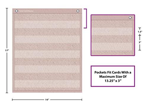 WOVEN MAGNETIC POCKET CHART