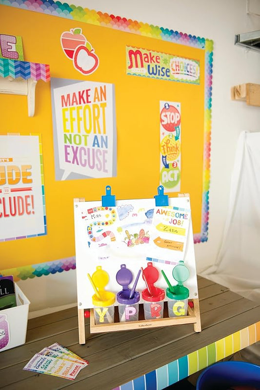 QMBRE RAINBOW SCALLOPS TRIMMER