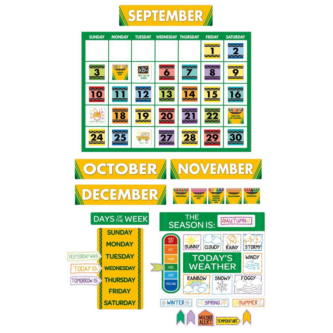 CRAYOLA CALENDAR