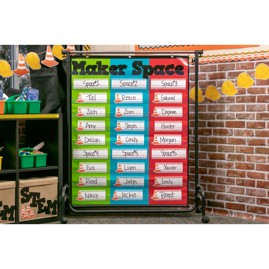 3 COLUMN POCKET CHART