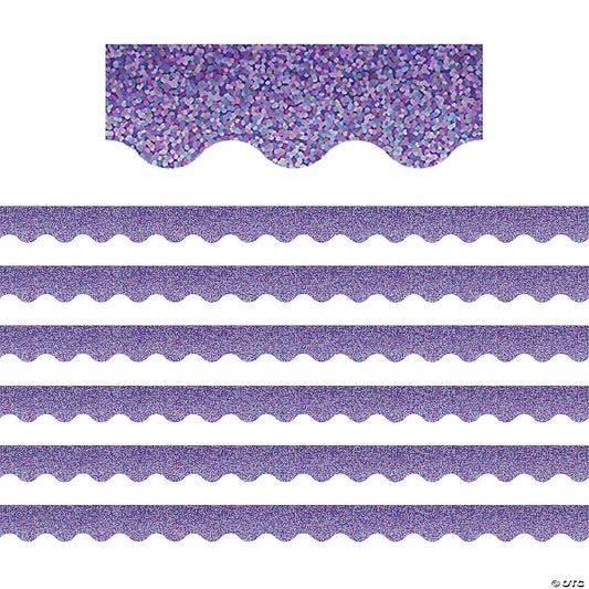 PURPLE SCALLOPED TRIMMER