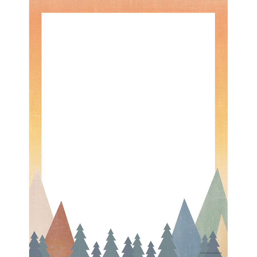 MOVING MOUNTAINS BLANK CHART