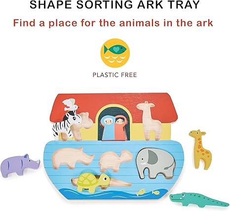 SHAPE SORTING ARK TRAY