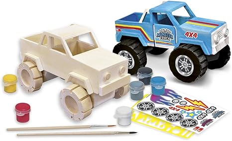 MONSTER TRUCK PAINT YOUR OWN