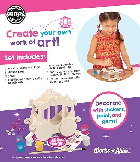 PRINCESS CARRIAGE PAINT YOUR OWN