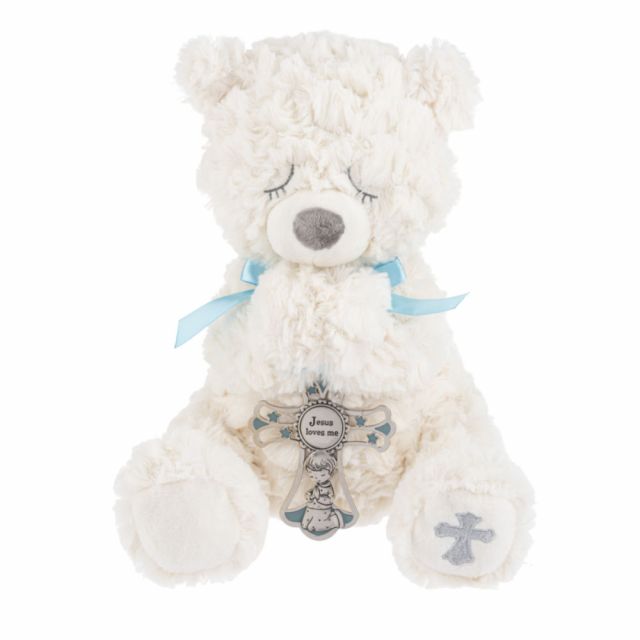 SERENITY BEAR BLUE RIBBON