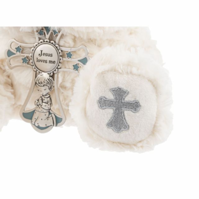 SERENITY BEAR BLUE RIBBON