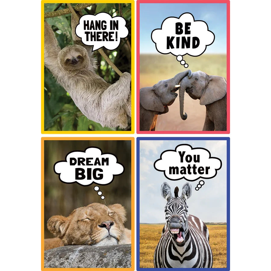 GO WILD ANIMALS SMALL POSTER