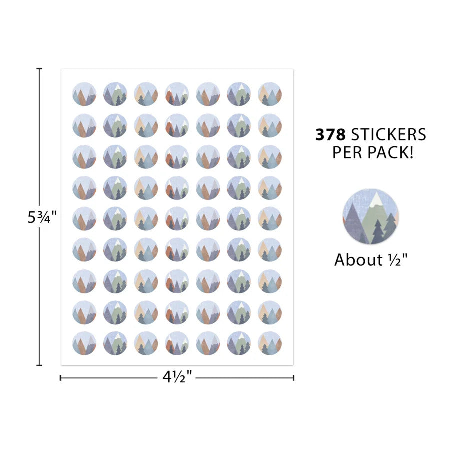 MOVING MOUNTAINS STICKERS MINI