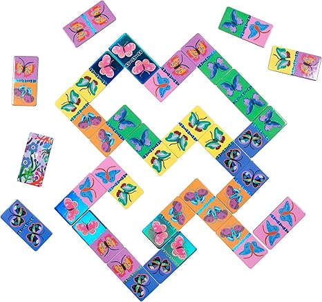 SHINY BUTTERFLY DOMINOES