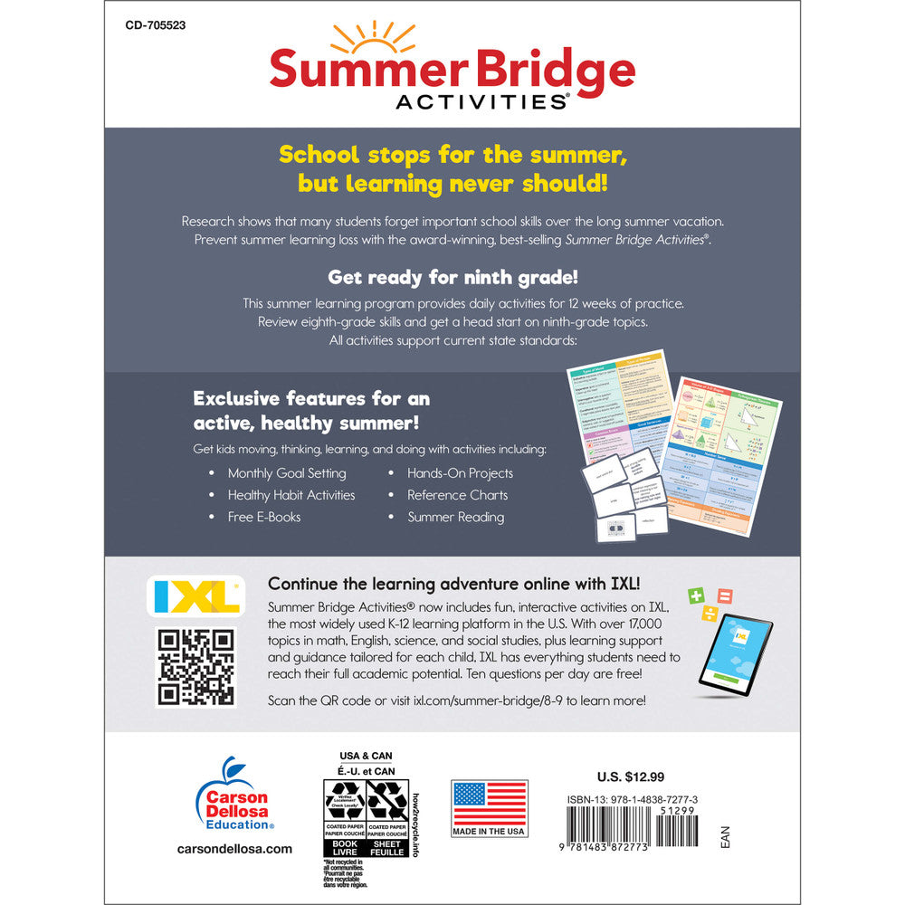 SUMMER BRIDGE 8-9