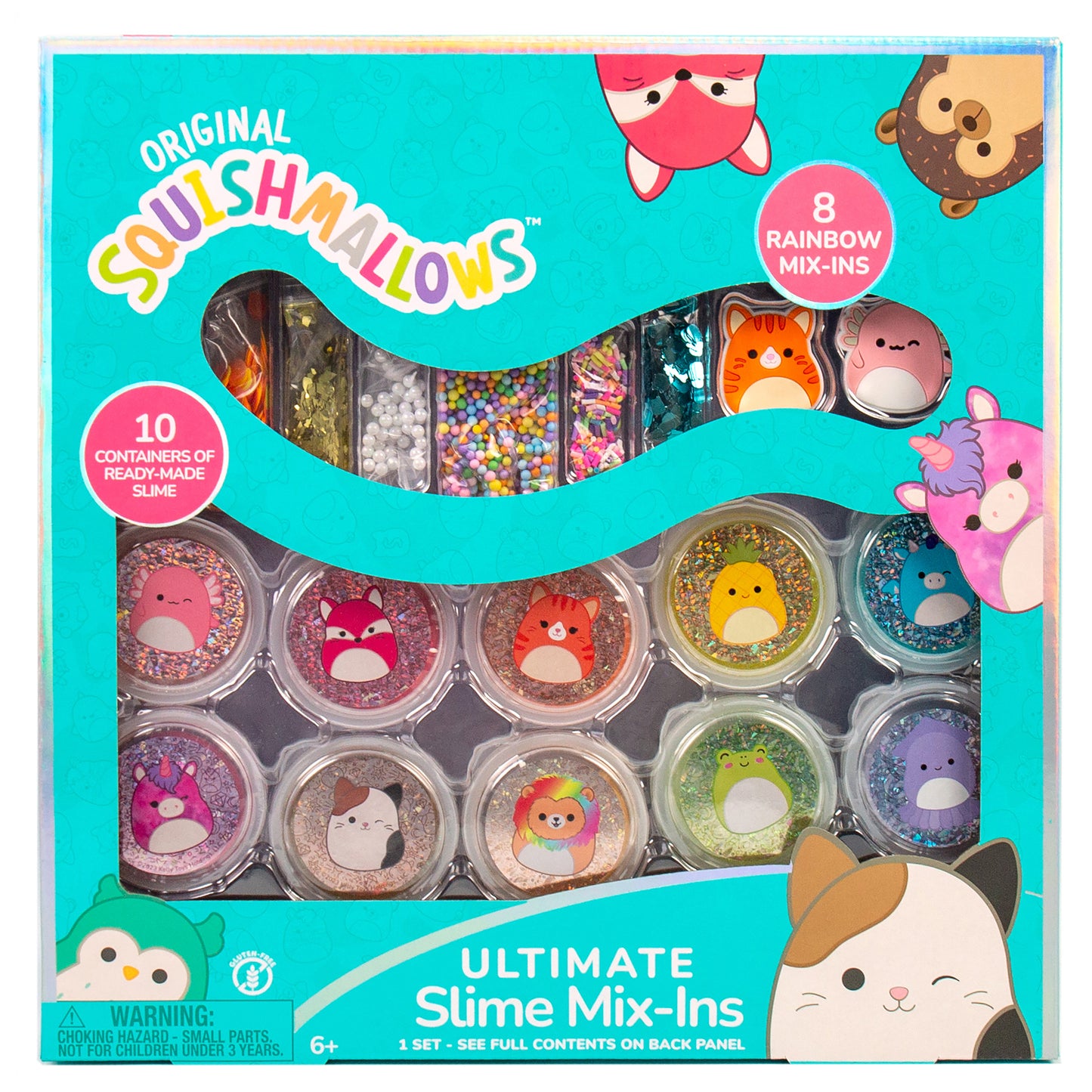 SQUISHMALLOWS SLIME MIX-INS
