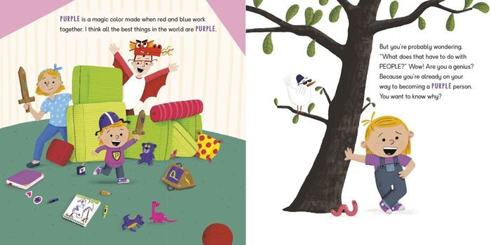 THE WORLD NEEDS MORE PURPLE