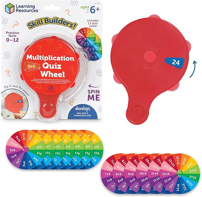 MULTIPLICATION QUIZ WHEEL