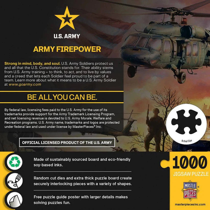 US ARMY PUZZLE 1000