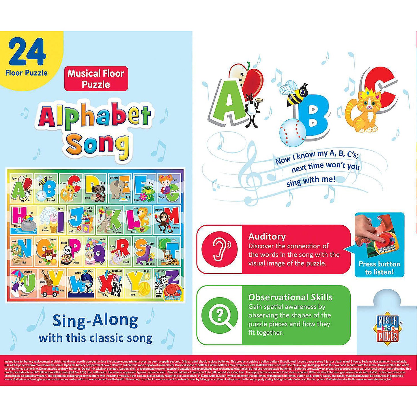ALPHABET SONG PUZZLE