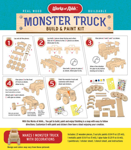 MONSTER TRUCK BUILD AND PAINT