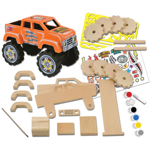MONSTER TRUCK BUILD AND PAINT