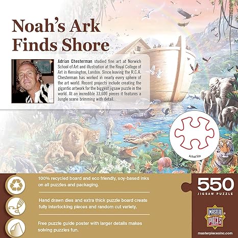 NOAH'S ARK FINDS SHORE 500 PUZZLE